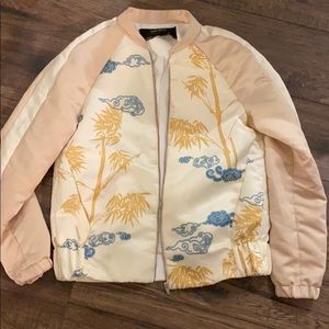 zara tiger bomber